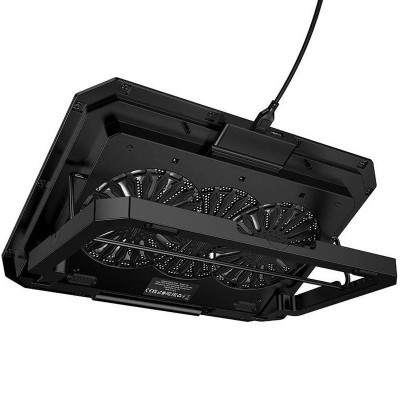 Охолоджуючий кулер-підставка для ноутбуку Hoco GA4 Jade Cooling Stand Black
