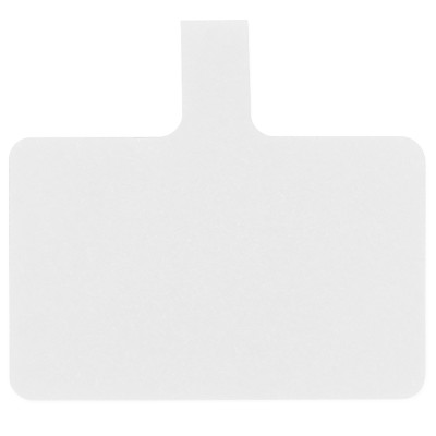 Вставка Fiber для шнурка широкая White