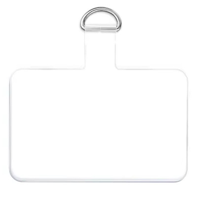 Вставка TPU для шнурка широкая Clear