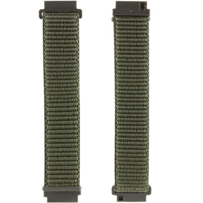 Ремінець Nylon для Smart Watch 22mm Зелений / Green