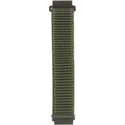 Ремінець Nylon для Smart Watch 22mm Зелений / Green