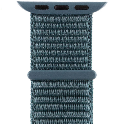 Ремінець Nylon для Apple Watch 38/40/41/42mm(ser.10) Зелений / Pine green