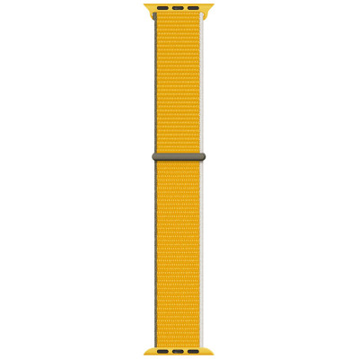 Ремінець Nylon для Apple Watch 38/40/41/42mm(ser.10) Жовтий / Sunflower