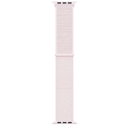 Ремінець Nylon для Apple Watch 38/40/41/42mm(ser.10) Рожевий / Pearl Pink