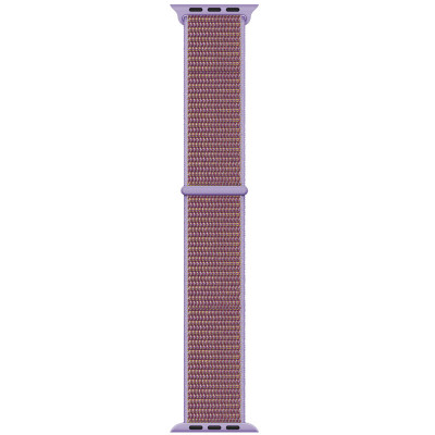Ремінець Nylon для Apple Watch 38/40/41/42mm(ser.10) Бузковий / Lilac