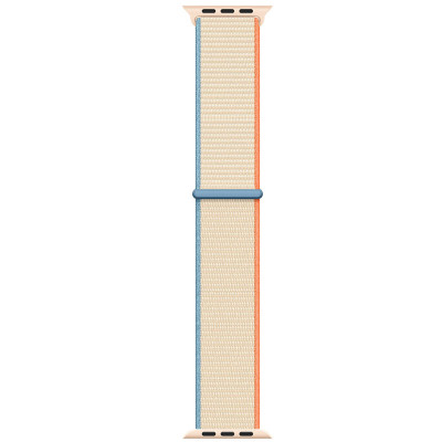 Ремінець Nylon для Apple Watch 42(ser.1-3)/44/45/46/49mm Бежевий / Cream