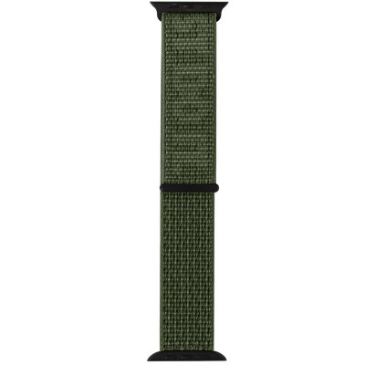 Ремінець Nylon для Apple Watch 42(ser.1-3)/44/45/46/49mm Зелений / Sequoia