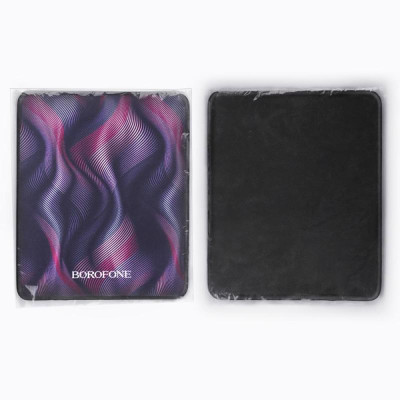 Килимок для мишки Borofone BG12 Illustrious (200*240mm) Black Килимок для мишки Borofone BG12 Illustrious (200*240mm) Black