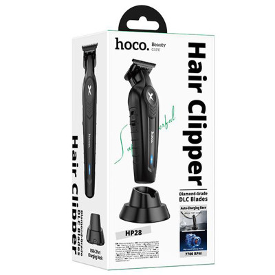 Машинка для стрижки волосся Hoco HP28 Engraving clipper Black Машинка для стрижки волосся Hoco HP28 Engraving clipper Black