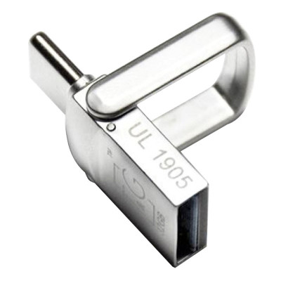 Флеш-накопичувач T&G 104 Metal Series 2in1 USB 3.0 (USB-A/C) — 16GB Срібний