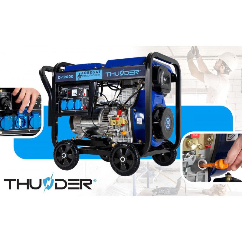 Дизельний генератор THUNDER D-12000