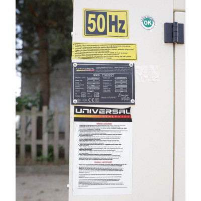 Дизельний генератор UNIVERSAL UND-YD 35 KVA