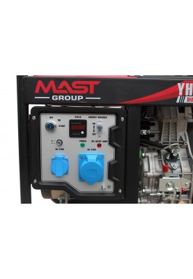 Дизельний генератор MAST GROUP YH11000AE + газова плитка Orcamp CK-505 + 4 газових картриджа 400 мл