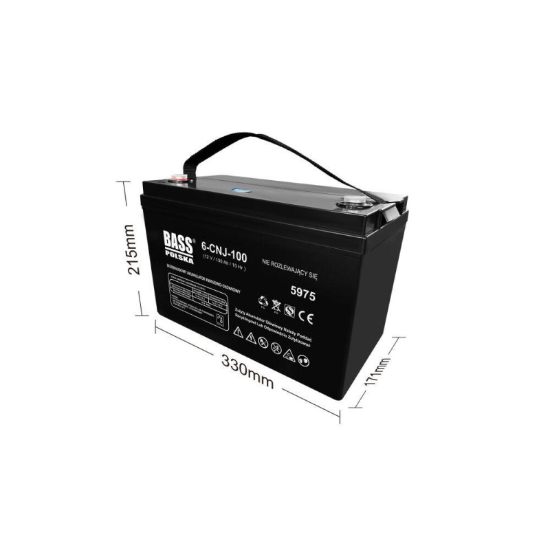 Акумулятор Bass Polska AGM VRLA BP-5975