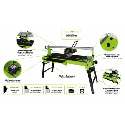 Плиткорізний верстат Zipper ZI-FS250-1200
