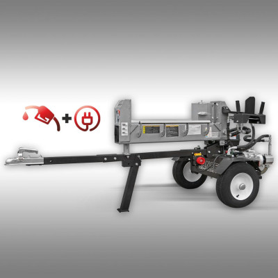 Дровокол комбінований бензин + електро Jansen HS-20DS63K