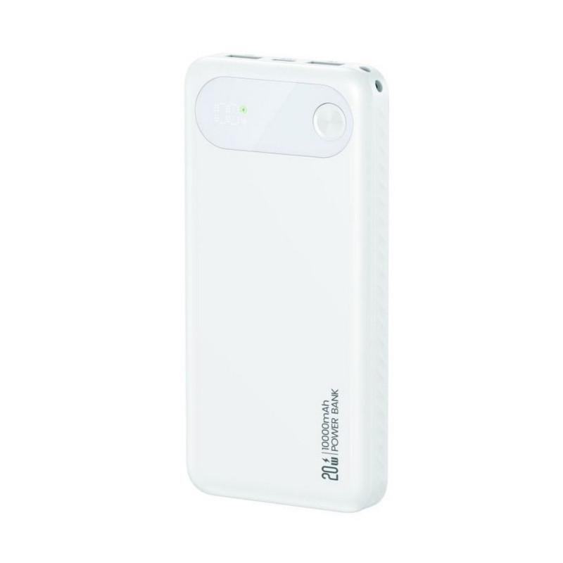 Зовнішній акумулятор Usams CD249 PB80 PD20W Digital Display Fast Charging 10000mAh White (10KCD24902)