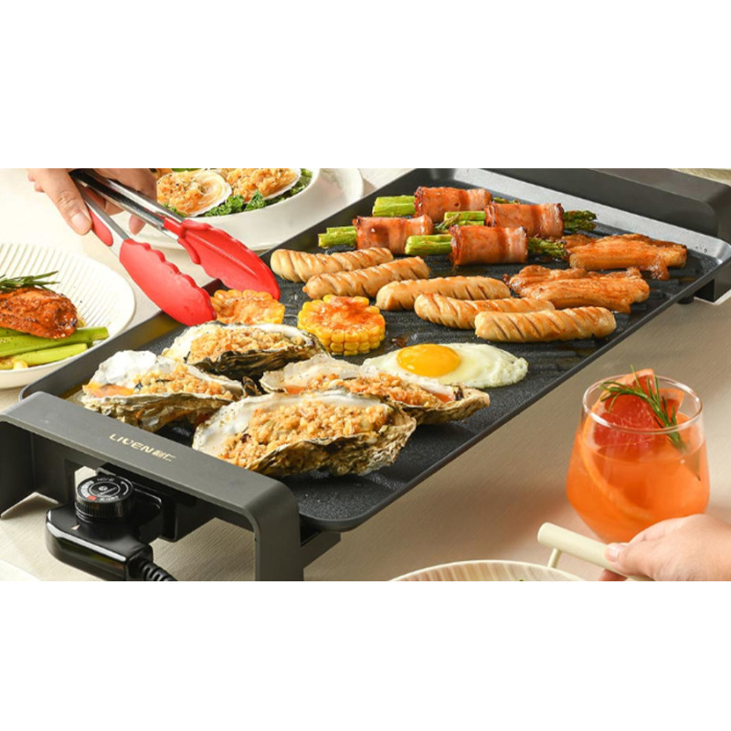 Електрогриль Xiaomi Liven Multi-functional Electric Barbecue Grill Pan, Black (KL-J4726)