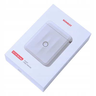 Термопринтер для друку наклейок NIIMBOT D110_M White (1AA56011604)