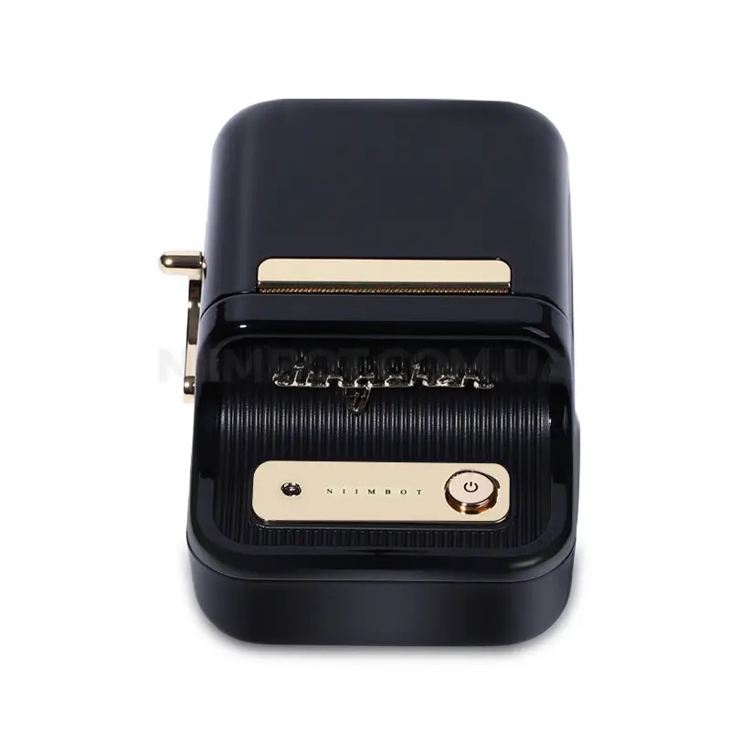 Термопринтер для друку наклейок NIIMBOT B21 Black (1AC1305200A) (1AC1305200A)