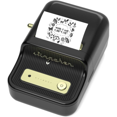 Термопринтер для друку наклейок NIIMBOT B21S  Black (1AC19051601)