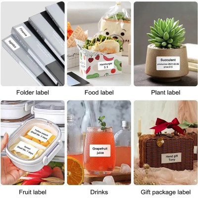 Термопринтер для друку наклейок NIIMBOT B21 Cream (1AC1C172001) (1AC1C172001)