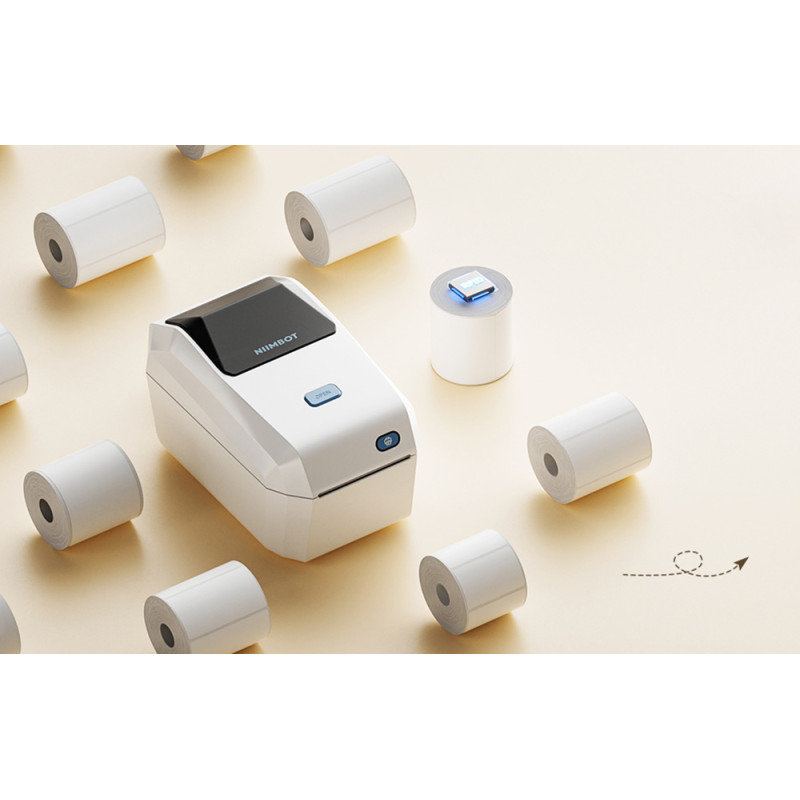 Термопринтер для друку наклейок NIIMBOT K3 Lvory White (1AE0F271605) (1AE0F271605)