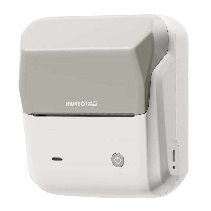 Термопринтер для друку наклейок NIIMBOT B31 Grey (1AE18201604)