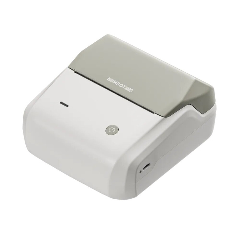 Термопринтер для друку наклейок NIIMBOT B31 Grey (1AE18201604)