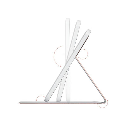 Дзеркало для макіяжу Xiaomi DOCO 11 " Daylight Portable Flat Mirror Pro Pink (FM008P)