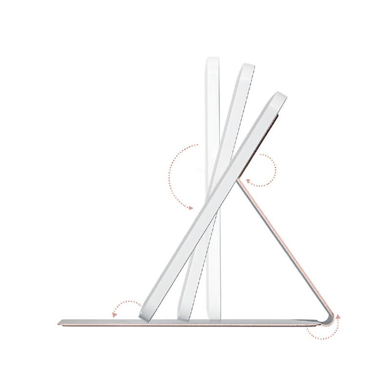 Дзеркало для макіяжу Xiaomi DOCO 11 " Daylight Portable Flat Mirror Pro Pink (324895)