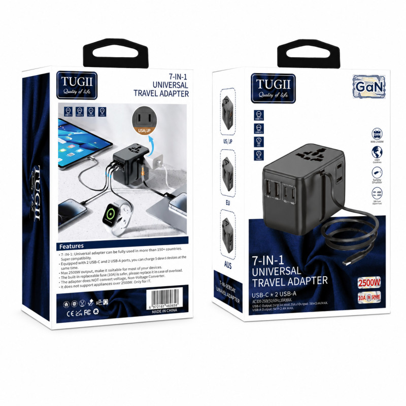 Мережевий зарядний пристрій WUW 25W Uinversal charger (6917674147655(25w))
