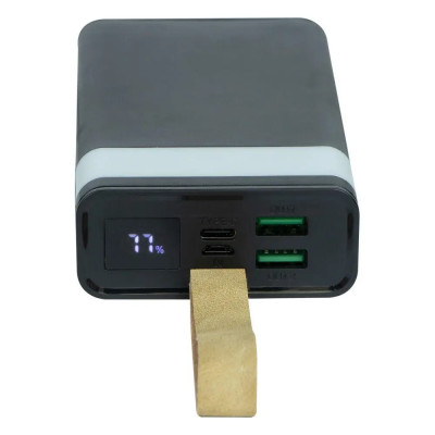Зовнішній акумулятор XO PR129 20000mAh PD20W+USB QC 22.5W + ligth White (6920680876792) Зовнішній акумулятор XO PR129 20000mAh PD20W+USB QC 22.5W + ligth White (6920680876792)
