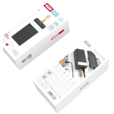 Зовнішній акумулятор XO PR130 40000mAh PD20W+USB QC 22.5W Black (6920680876846) Зовнішній акумулятор XO PR130 40000mAh PD20W+USB QC 22.5W Black (6920680876846)