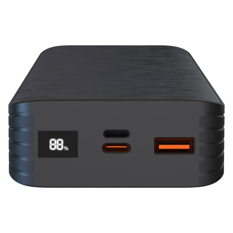 Зовнішній акумулятор XO PR144 20000mAh PD20W+QC 22.5W Black (6920680879304)