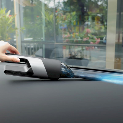 Автомобільний пилосос HOCO PH16 Azure portable vacuum car cleaner Black silver (6931474712646) Автомобільний пилосос HOCO PH16 Azure portable vacuum car cleaner Black silver (6931474712646)