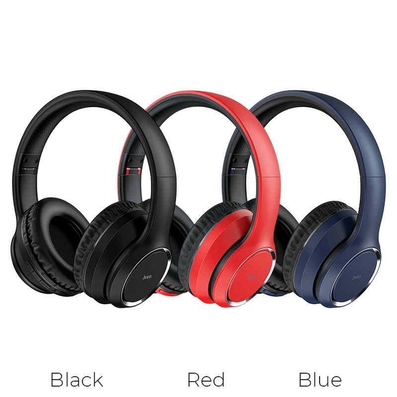 Бездротові накладні навушники HOCO W28 Journey wireless headphones Black (6931474723048)