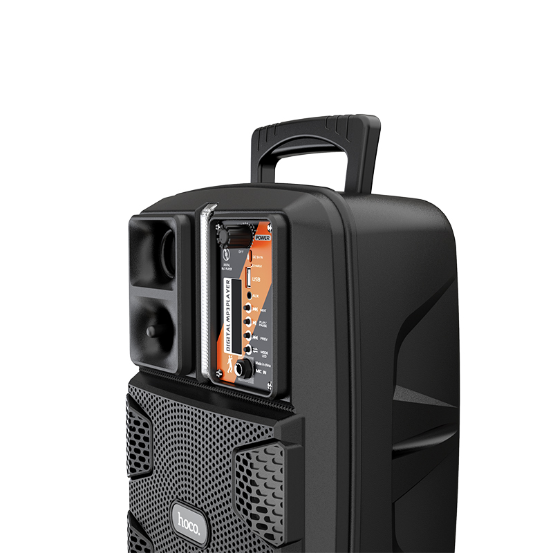 Портативна колонка HOCO BS37 Dancer outdoor wireless speaker Black (6931474727602)