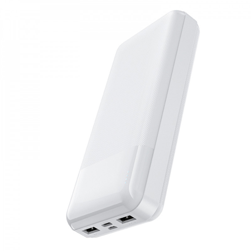 Зовнішній акумулятор HOCO J72A Easy travel power bank(20000mAh) White (6931474738400)