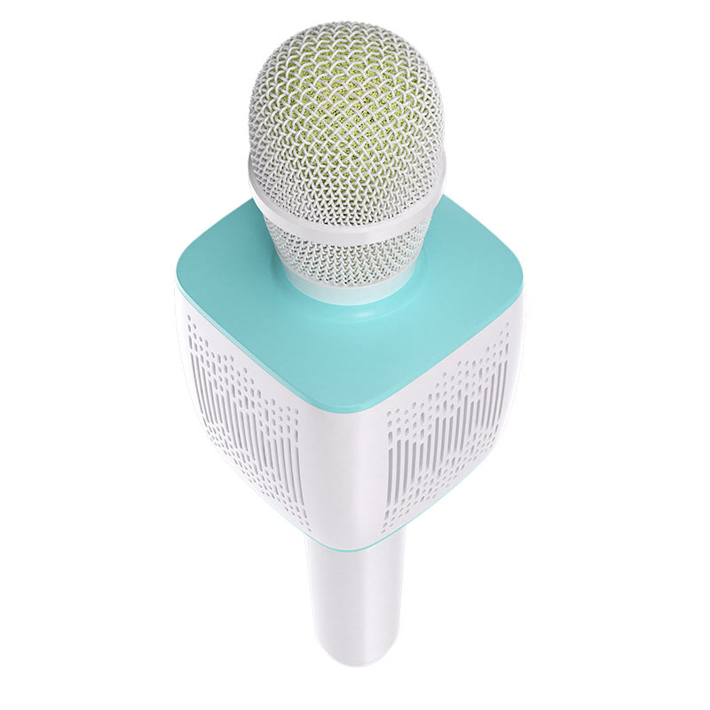 Портативна колонка-мікрофон HOCO BK5 Cantando karaoke microphone 5W Blue (6931474742308)