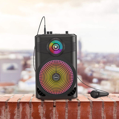 Портативна колонка HOCO BS46 Mature outdoor BT speaker, 10W, Black (6931474754080) Портативна колонка HOCO BS46 Mature outdoor BT speaker, 10W, Black (6931474754080)