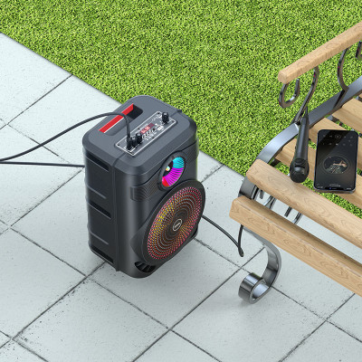Портативна колонка HOCO BS46 Mature outdoor BT speaker, 10W, Black (6931474754080) Портативна колонка HOCO BS46 Mature outdoor BT speaker, 10W, Black (6931474754080)