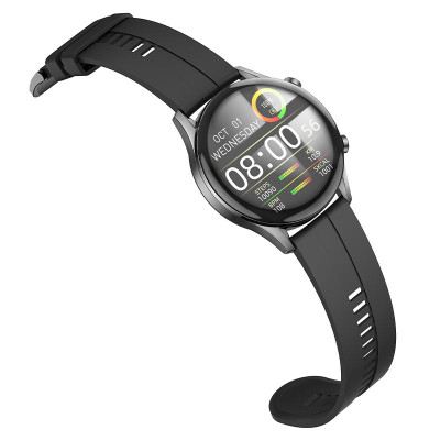 Смарт-годинник HOCO Y7 Smart watch Black (6931474761743) Смарт-годинник HOCO Y7 Smart watch Black (6931474761743)