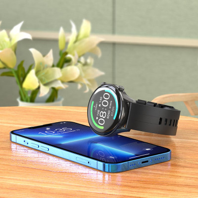 Смарт-годинник HOCO Y7 Smart watch Black (6931474761743) Смарт-годинник HOCO Y7 Smart watch Black (6931474761743)