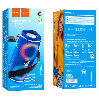 Портативна колонка HOCO HC12 Sports BT speaker Blue (6931474765819) Портативна колонка HOCO HC12 Sports BT speaker Blue (6931474765819)