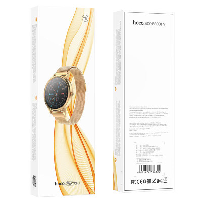 Смарт-годинник HOCO Y8 Smart sports watch Rose Gold (6931474766120) Смарт-годинник HOCO Y8 Smart sports watch Rose Gold (6931474766120)