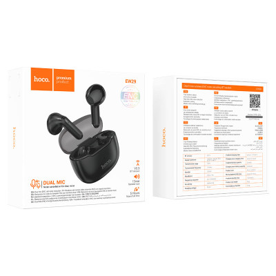 Бездротові навушники TWS HOCO EW29 Depth, ENC, Black (6931474781369) Бездротові навушники TWS HOCO EW29 Depth, ENC, Black (6931474781369)