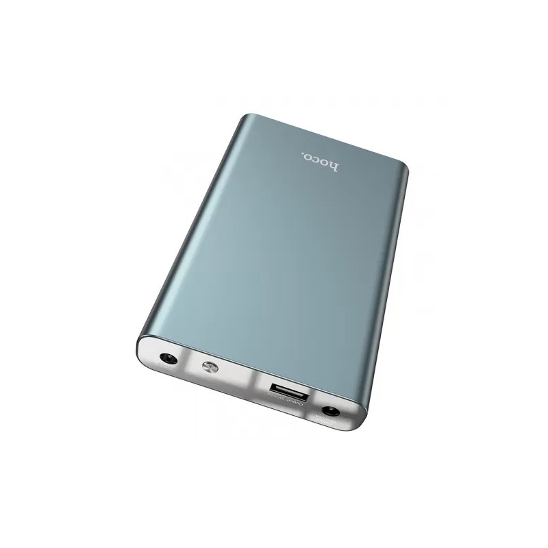 Зовнішній акумулятор HOCO J97 UPS multi-function power bank(10000mAh) Metal Gray (6931474784148)