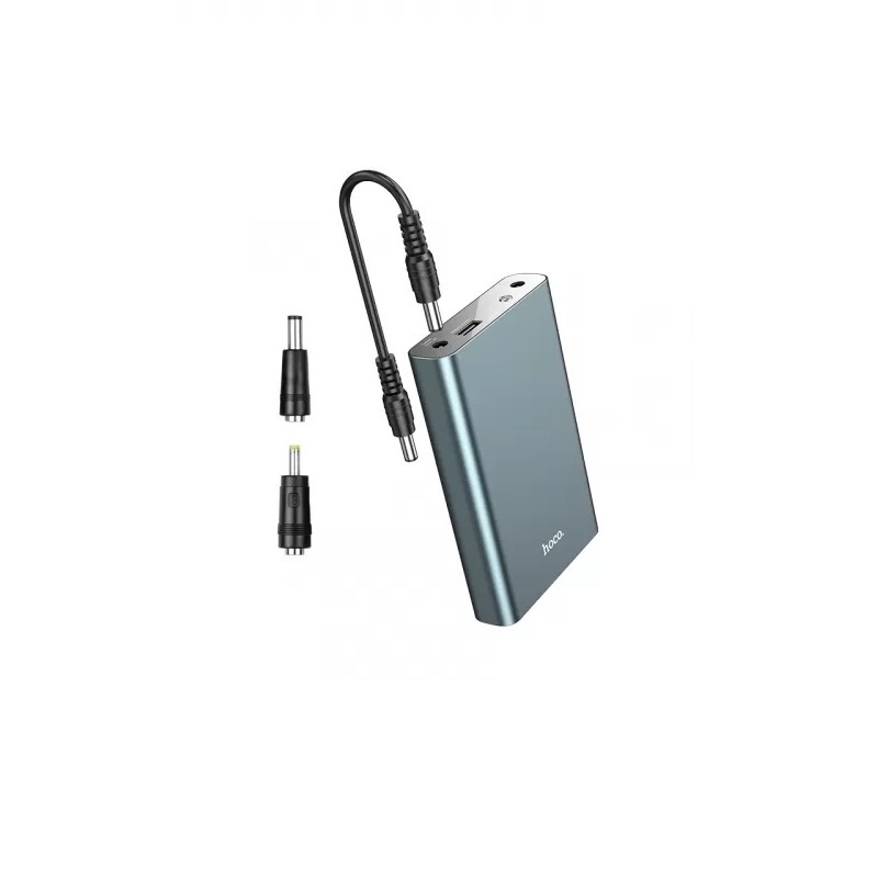 Зовнішній акумулятор HOCO J97 UPS multi-function power bank(10000mAh) Metal Gray (6931474784148)