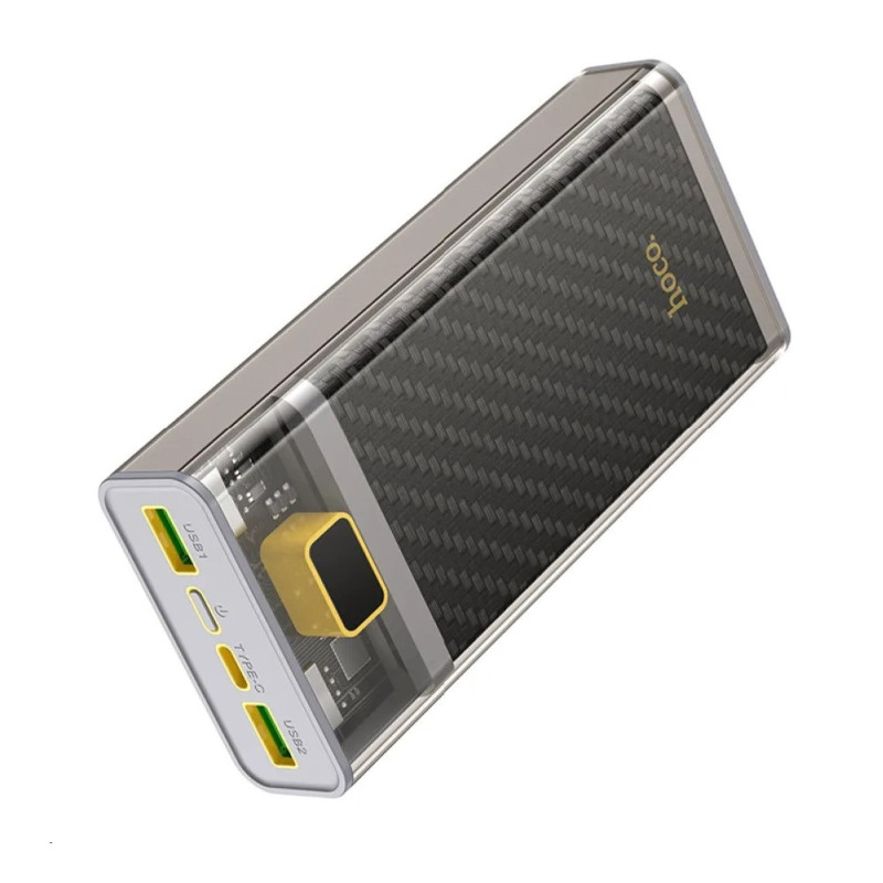 Зовнішній акумулятор HOCO J103A Discovery edition 22.5W fully compatible power bank(20000mAh) Gray (6931474788948)